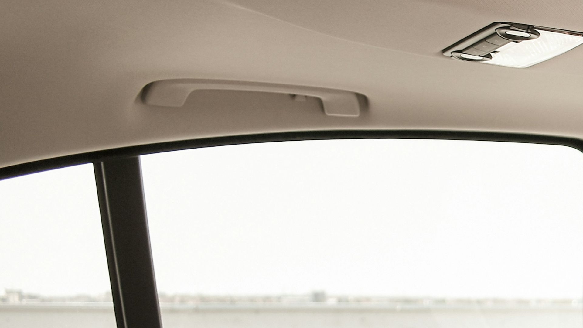 white vehicle backseat