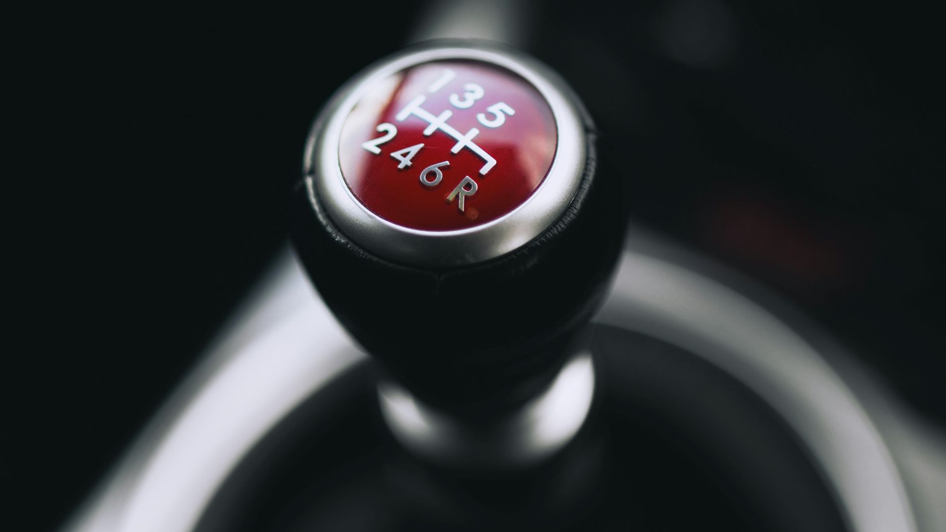 black and red round device