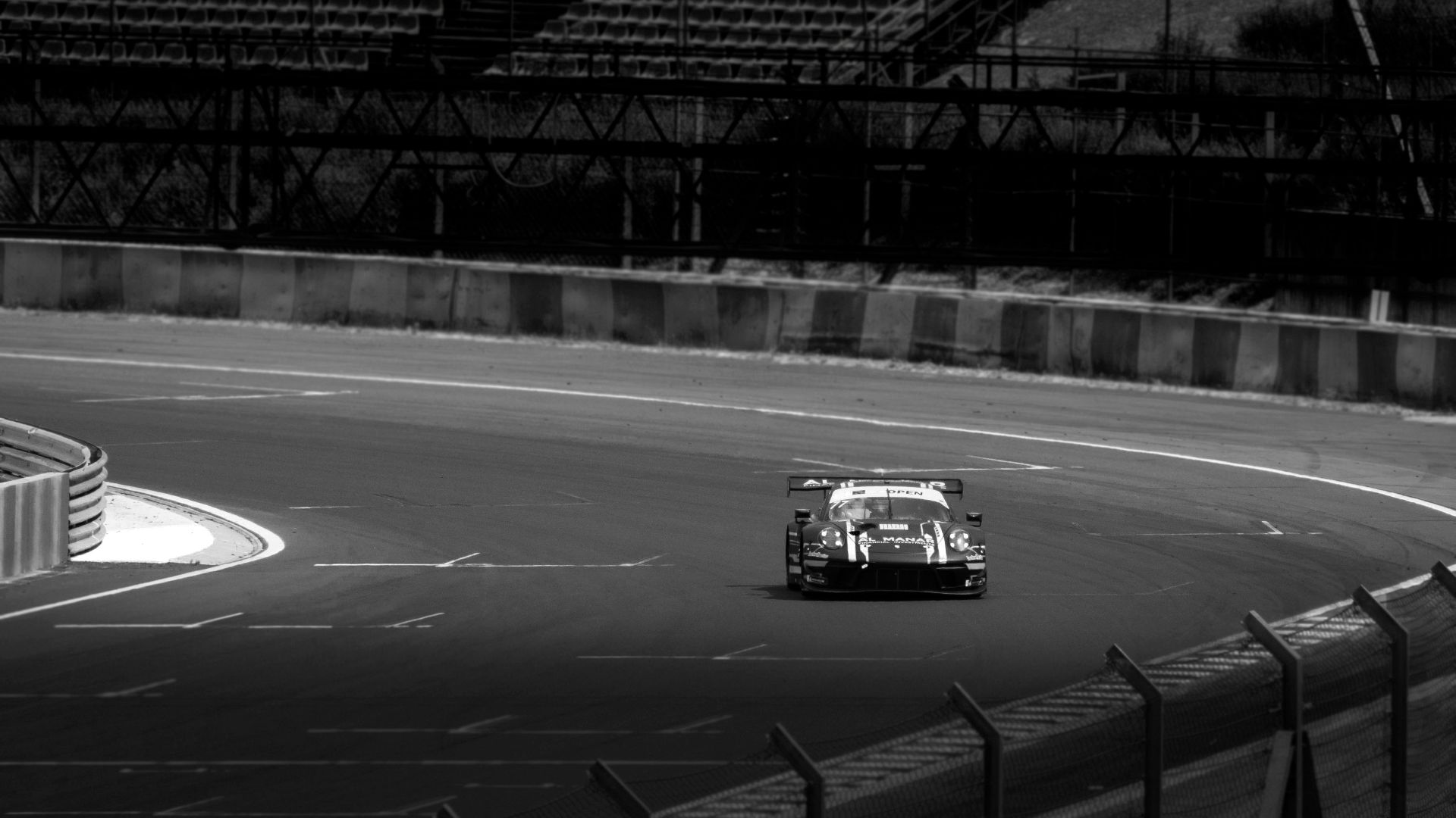 a race car on a track