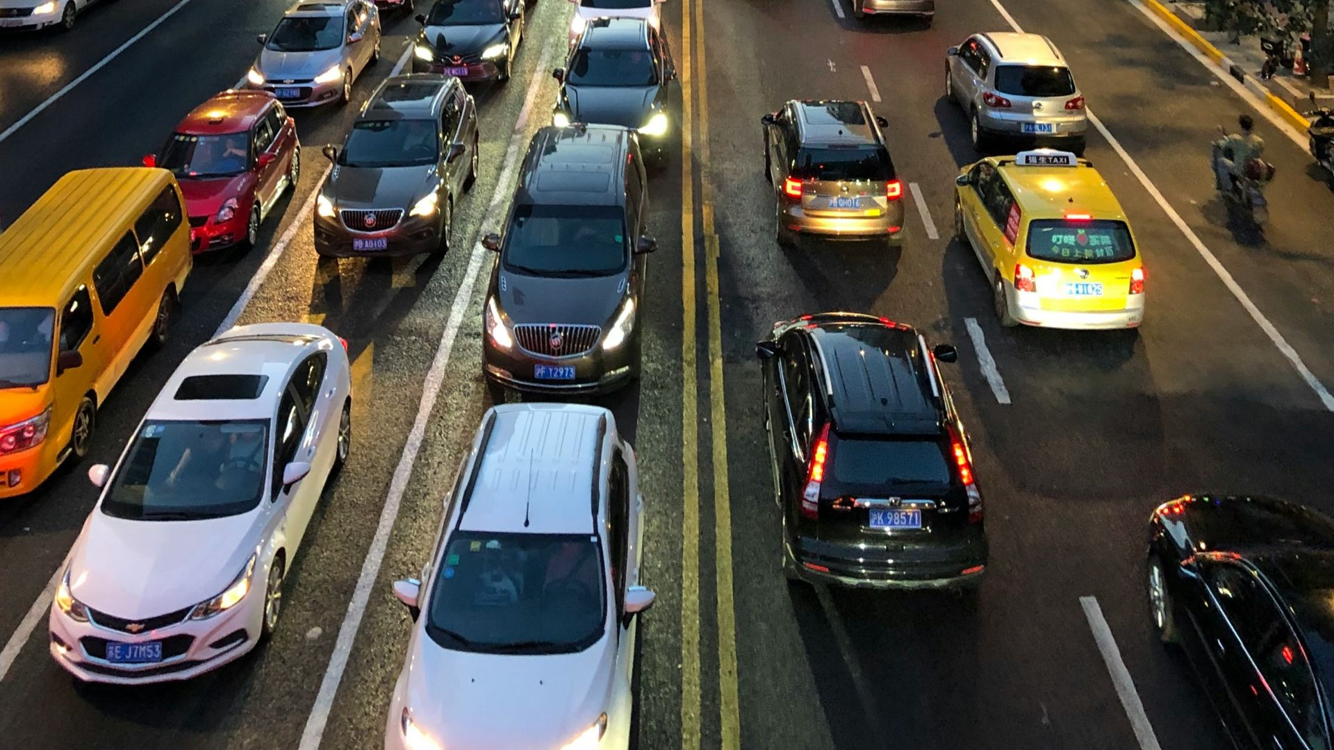 cars on road during daytime